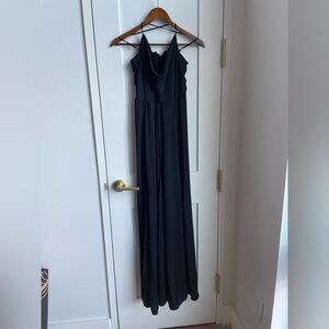 Bond Elegant Black Maxi Dress